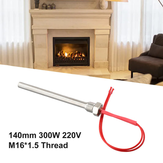 220V Igniter Hot Rod Lgniter Hot Rod Wood Pellet Heating Tube Fireplace Grill Stove Part 300W / 350W Fireplace Parts Replacement