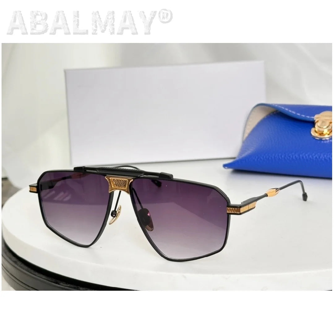 New Fashion Design Women Sunglasses for Men SCUD SIZE 58-12 Top Quality Luxury Brand Designer Acetate UV400 Titanium Sun glasses