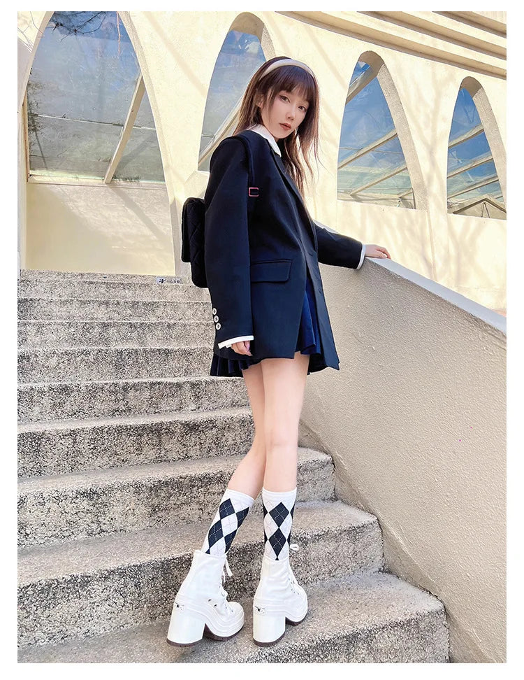 Women Platform Sneakers Designer Women Boots Fashion Outdoor Vulcanize Shoes Women High Top Canvas High Heels Plus Size 36-42