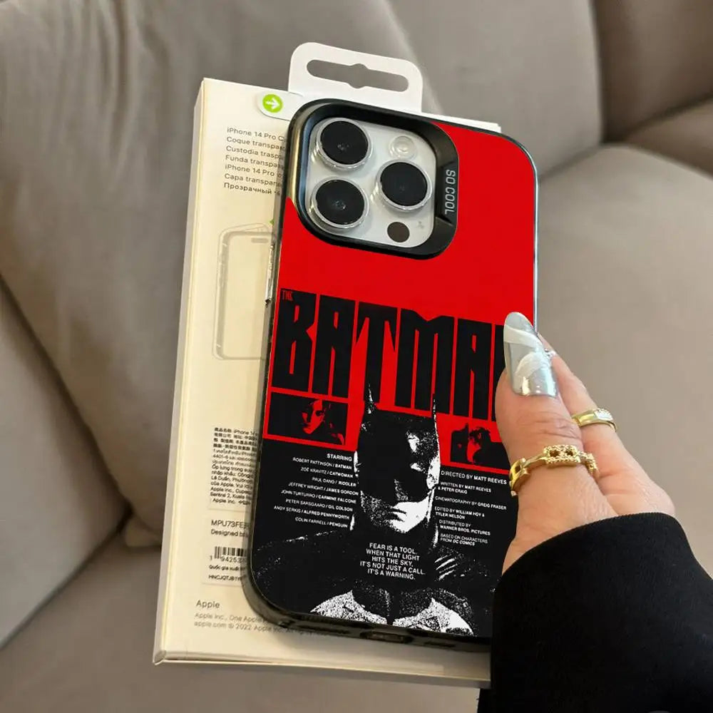 Cool Movie-B-batmanS Classic Phone Case For IPhone 17 16 15 11 12 13 14 Pro Max 16 Plus 12 Mini 7 8 XR XS 15Pro MAX Cove