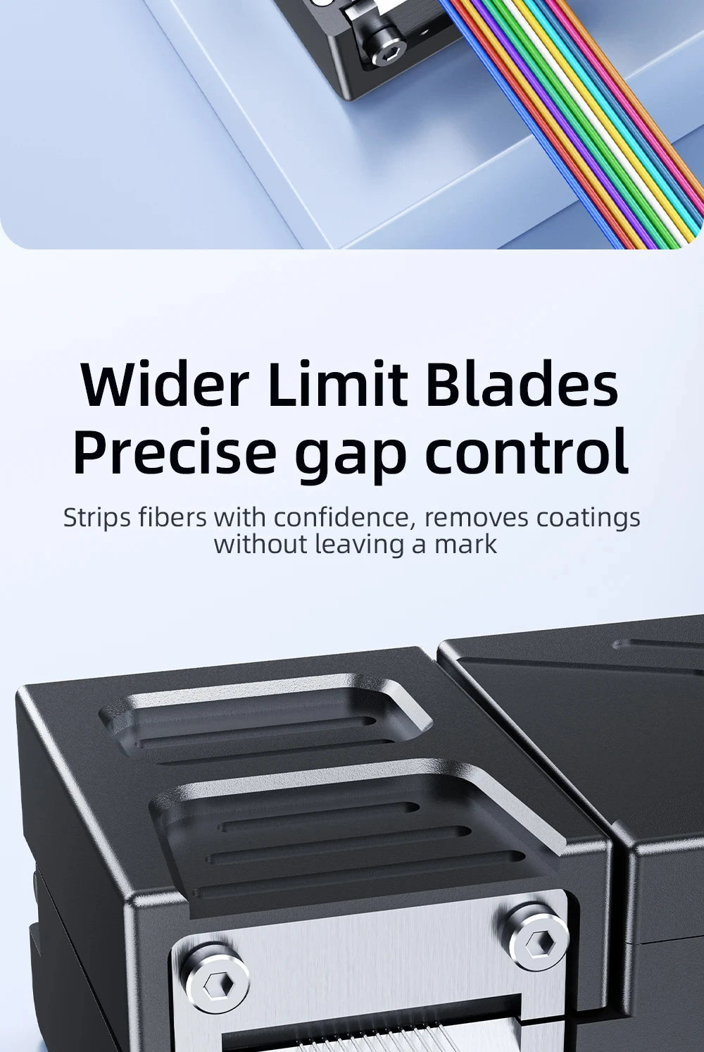 New U9 Fiber Thermal Stripper Pliers Heated Optical Wire Stripping Slitter Ribbon Fiber Hot Stripper Cable Fusion Tool