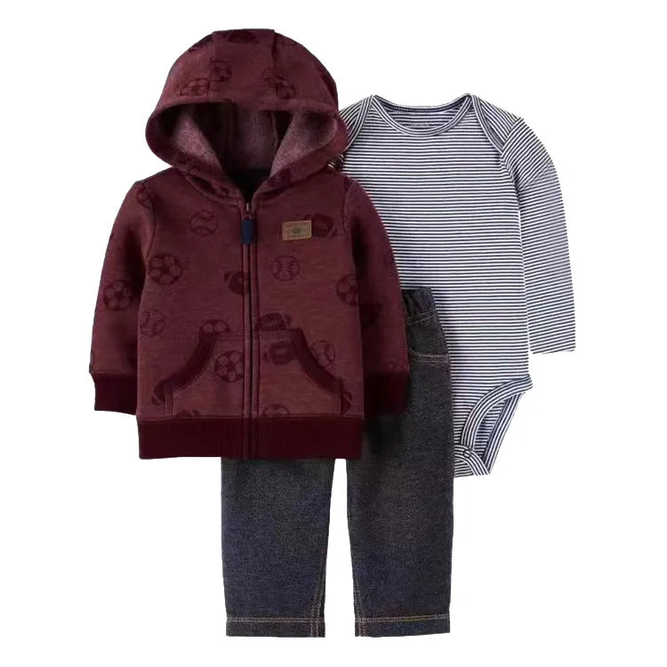 3-piece Suit Summer Baby Clothes Sets Baby Short Sleeve Shorts Cover Clothes Cute Girls Bebe Children Cotton 100% Clothing 6-24M