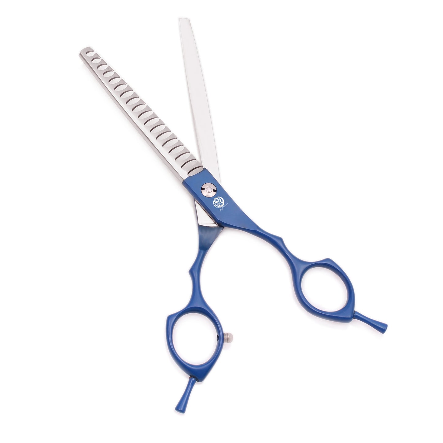 6.5 7 Inch Professional Pet Dog Cat Grooming Scissors 440C Japanese Stainless Steel Sharp Blades Shears Thinning Curved Straight