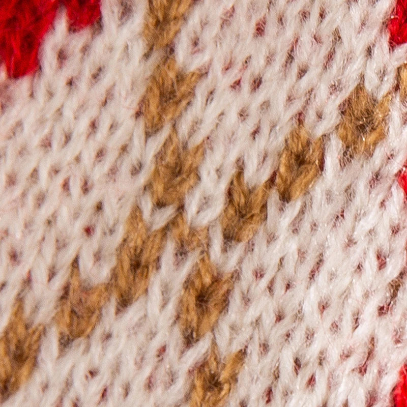 Winter Dog Knit Sweater Soft Dog Clothes Cute Plaid Puppy Sweater Cherry Print Cat Pullovers Pet Warm Turtleneck Poodle Apparel