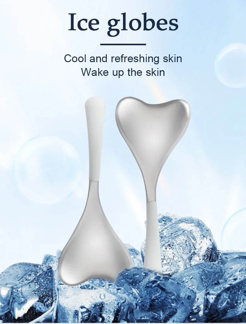 Sticks Facial Skin Care Ice Globes for Women Face Eyes, Face Beauty Tools Esthetician Supplies Cooling Spa Globes