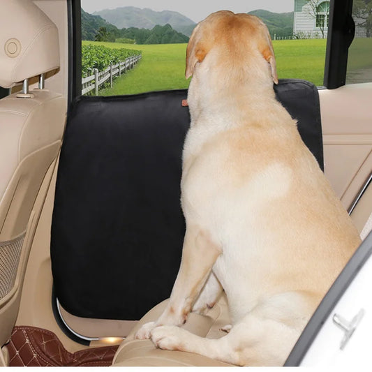 2Pcs/Pack Pet Dog Car Door Cover Protector Mat Waterproof 600D Oxford Cloth Protection Mats Non-slip Scratch Guard for Pets Dog