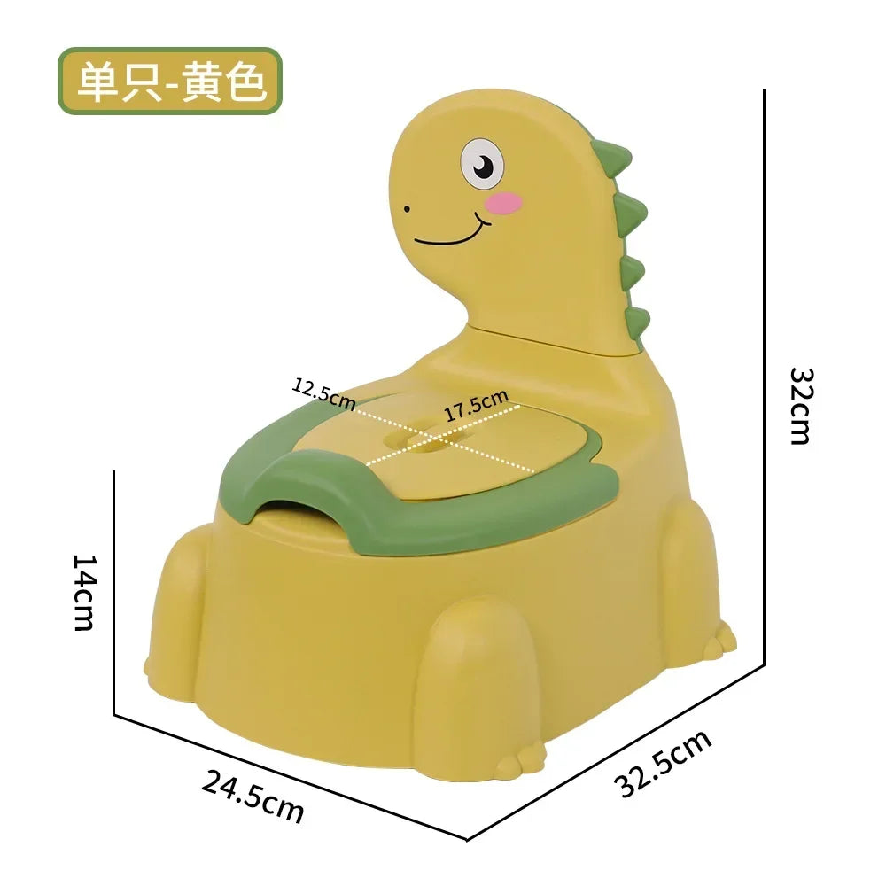 Baby Toilet Seat Cartoon Dinosaur Type Thickening Plastic Child Special Potty Urinals Infant Boys and Girls Toilet Supplies