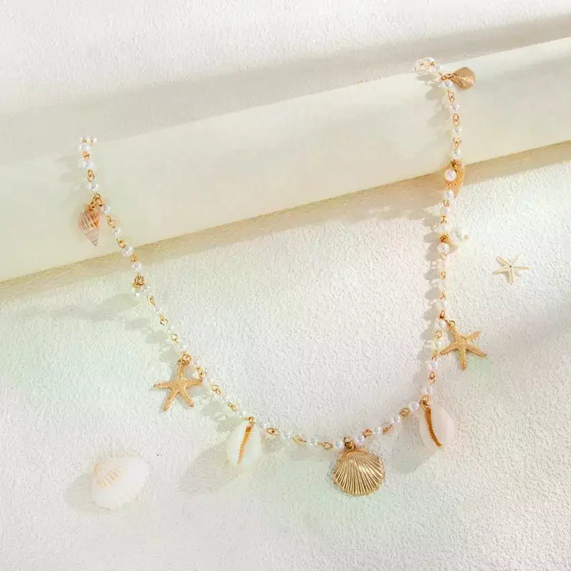 Pearl Belly Chain for Women Boho Waist Chains Sexy Summer Beach Jewelry for Swimsuit Body Accessory