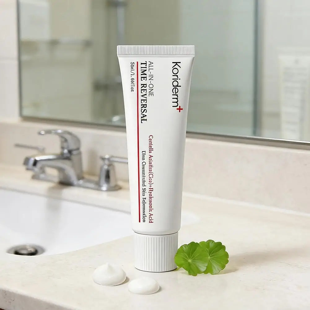 Koriderm™ Time Reverse All-in-One Cream Cica Anti Oxidative Whiten Anti-age Repair Cream Firming Eye Cream for All Skin Types