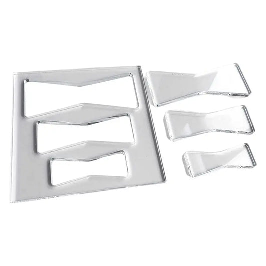New Woodworking Router Template Tools Bow Router Templates Butterflies Template Clear Router Template