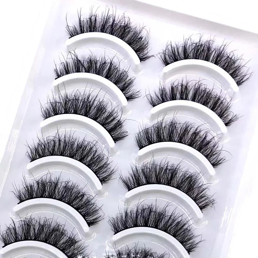 33 Style 10/50/100 Boxes 10Pairs Natural 3D Mink False Eyelashes Makeup Fake Eye Lashes Faux Cils Make Up Beauty Tools Wholesale