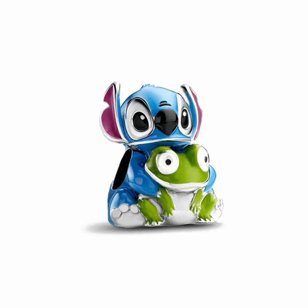 925 Sterling Silver Cute Cartoon Shield Soldier Stickey Charm Beads Animal & Character Charms DIY Jewelry Gift for Her