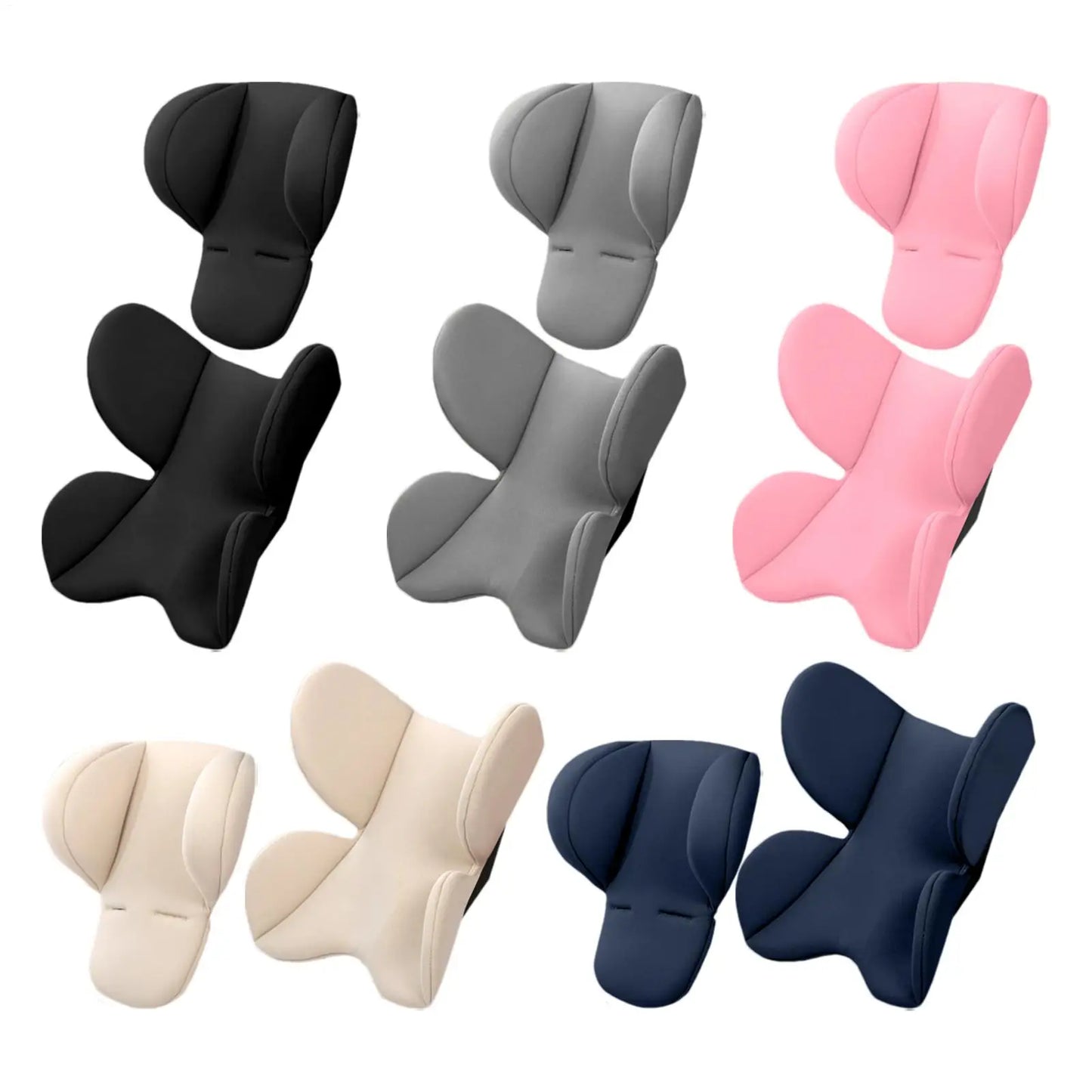 Baby Stroller Cushion Soft Stroller Cushion Pads Head Neck Seat Insert Pad Infant Car Seat Insert Baby Stroller Accessories