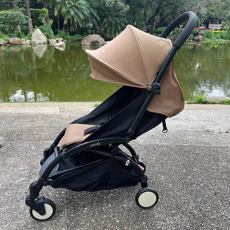 Baby Stroller Accessories 2pcs/set 6+ Sunshade&Mattress Fit for Yoyo/Yoyo3 Thickening UPF50+ Waterproof Canopy With Seat Liner