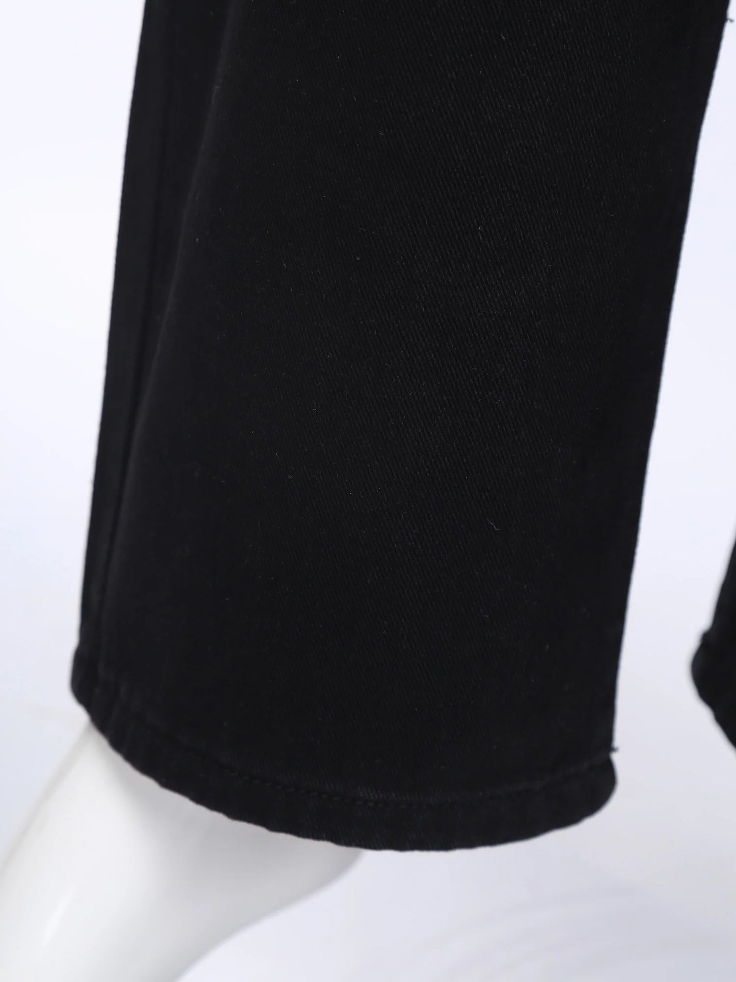 Pregnant Women Fashion Casual Wide-Leg Jeans Adjustable High Waist Belly Support Denim Pants Maternity Clothing for Daily Party