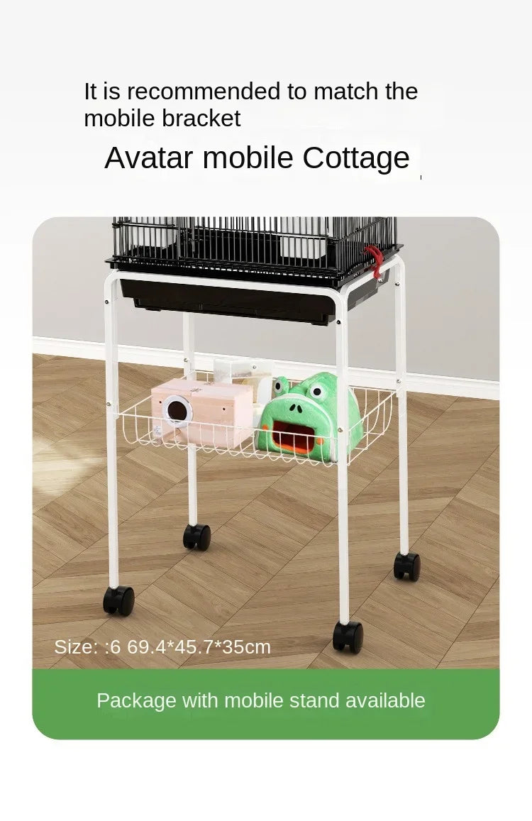 Hut Feeder Nest Bird Cage Parrot Carrier Breeding Villa Home Bird Cage Pigeon Luxury Oiseaux Accessoires Products Pet
