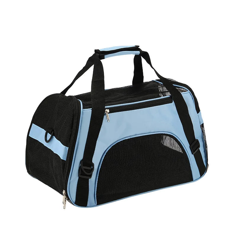 Outdoor Car Cat Travel Bag Portable Cat Carrier Dog Kitten Backpack Pet Handbag Breathable Mesh Cross Bag For Cat accessories