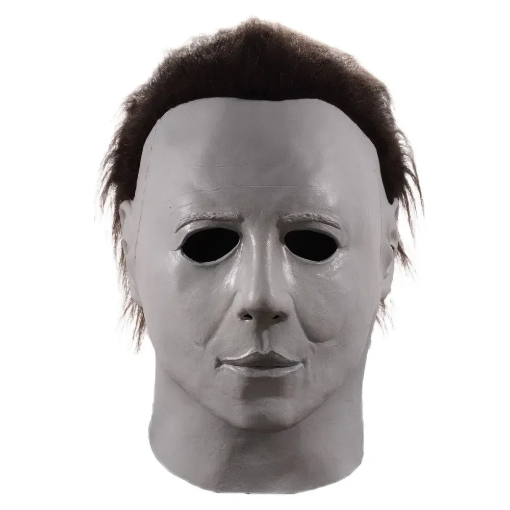 Halloween Mask Cosplay Horror Bloody Killer Demon Latex Helmet Carnival Masquerade Party Props Realistic Headgear