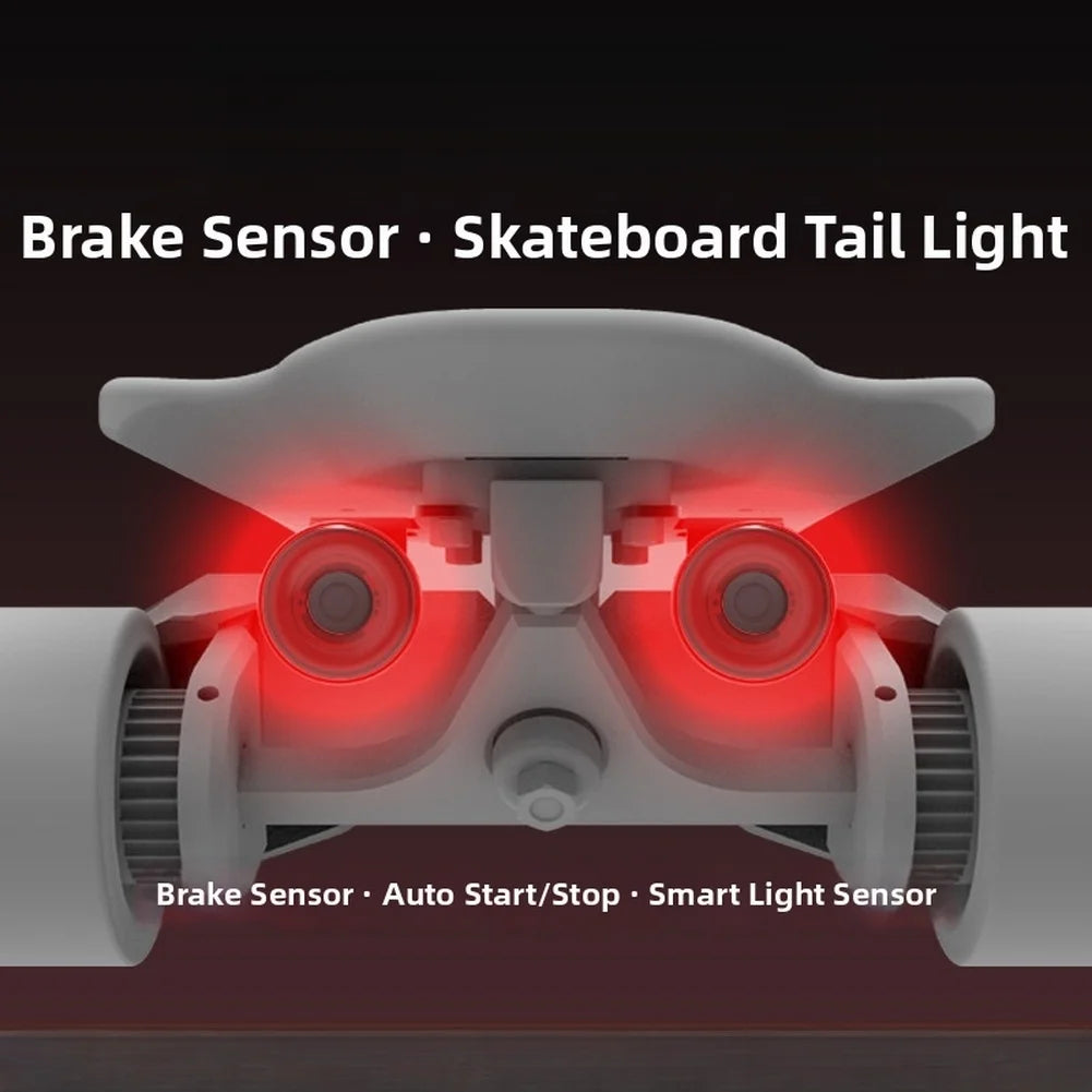 Skateboard For XLite100SR Light Safety LED Lights Waterproof Rechargeable Night Safety Lamp For Longboard Electric Scooter Parts