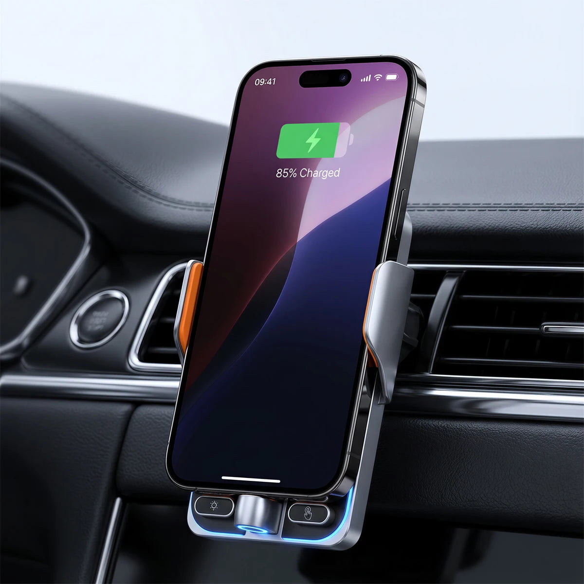 For Jaecoo J8 2024 2025 2026 Car Phone Holder Screen Fixed Clip Wireless Charger Phone Mount Qi Car Phone Charger Mounts Base