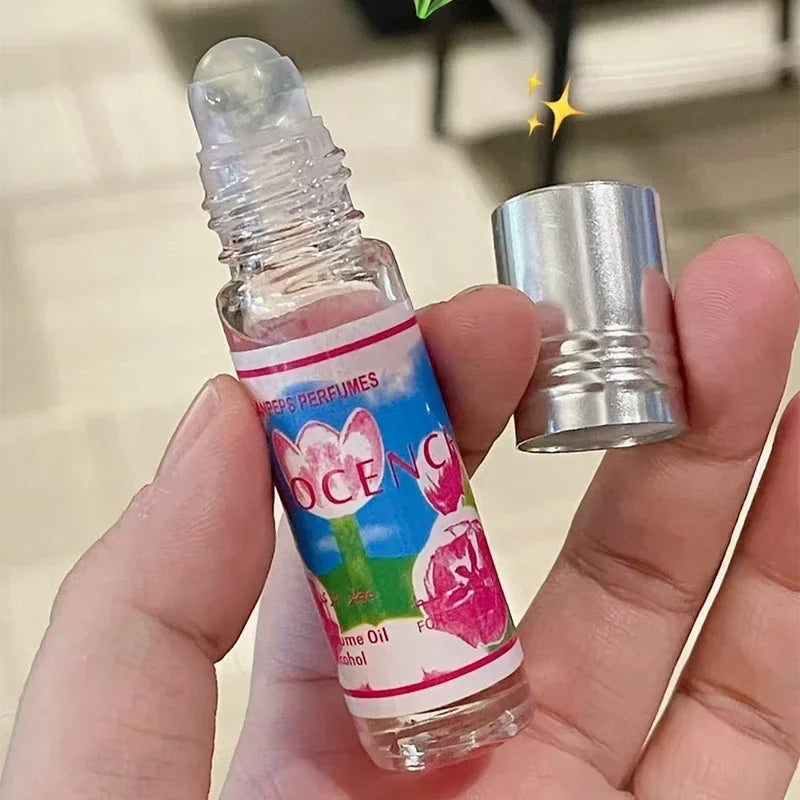 Unisex Tulip Rose Fresh Perfume Spray Mist Fruity Floral Scent Travel Portable Natural Refreshing Fine Fragrance Lasting Aroma