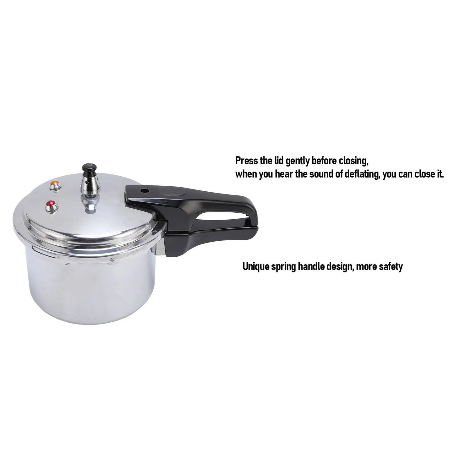 Pressure Cooker Aluminium Alloy Explosion Proof Large Capacity Pressure Canning Pot Cooker