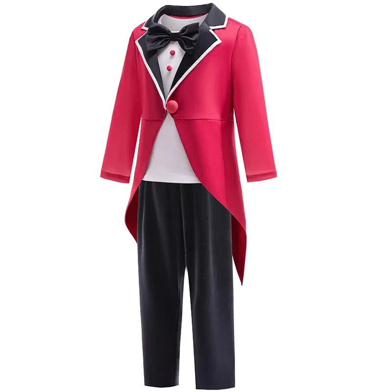 The Amazing Digital Circus Cosplay Costume Halloween Cartoon Circus Pomni Jax Ragatha Caine Jumpsuit Outfits Party Outfit