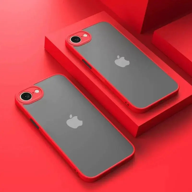 Fashion Shockproof Color Blocking 17E Case for iPhone 17e 2026 Hard PC Armor Matte Camera Protect Funda Bumper Cases Back Cover