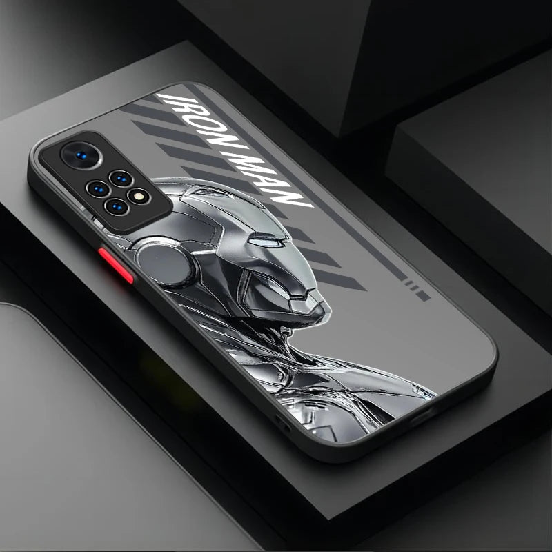 Bat Spider Man Venom Hulk Case For Xiaomi Redmi Note 14 13 12 11 Pro Plus 5G 12S 11S 10S 10 9 Redmi 14C 13C 12C 12 4G A3 A3X