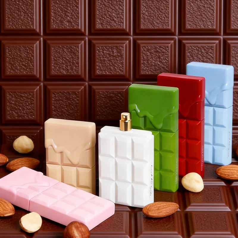 75ml High-end Chocolate Perfume Lasting Rich Vanilla Chocolate Caramel Nutty Gourmet Fragrance Sweet Girlish Eau De Toilette New