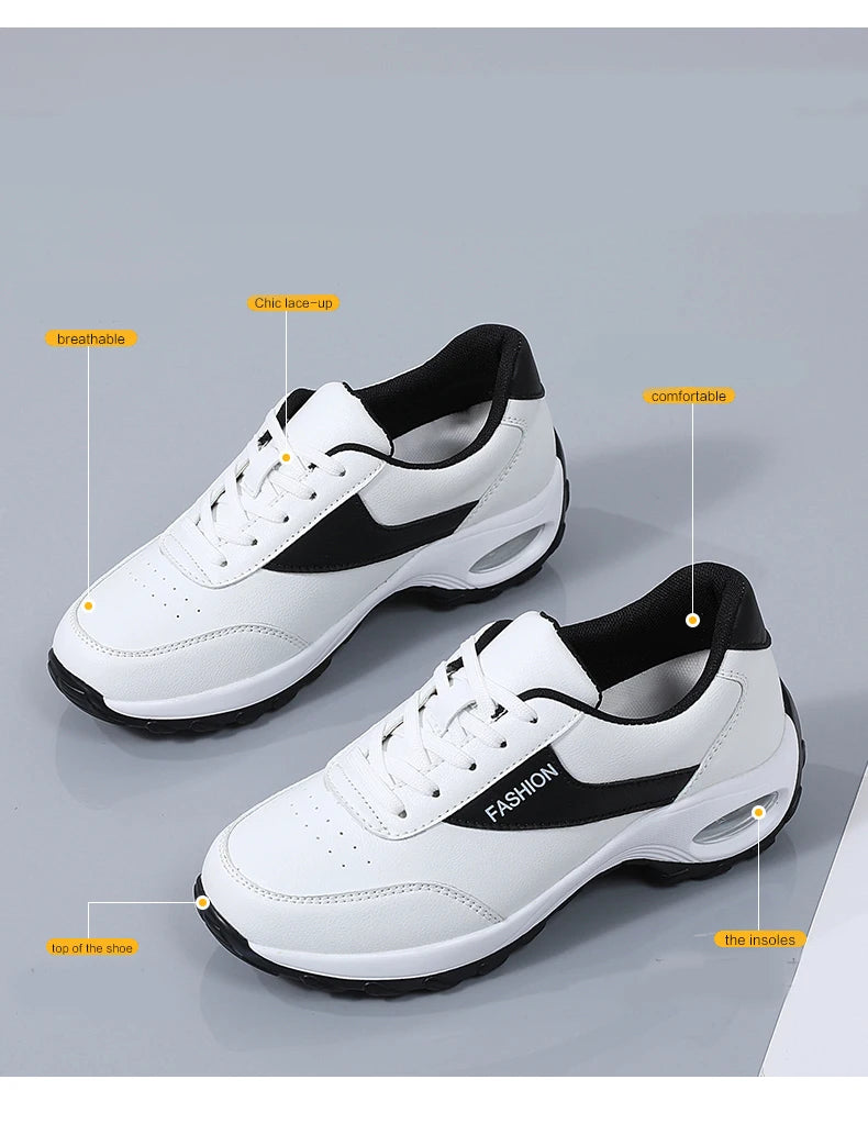 Shoes for Women 2024 Platform Casual Sneakers Designer Brand Luxury Women Walking Shoes Wedges Chunky Hiking Woman Sports Shoes