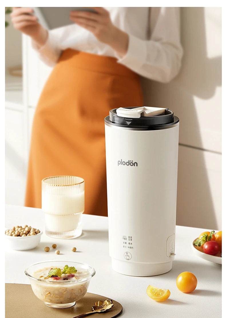 300ml Mini Soy Milk Maker Electric Juicer Blender Breakfast Machine Mixer Wall Breaking Machine Soybean Milk Maker Household
