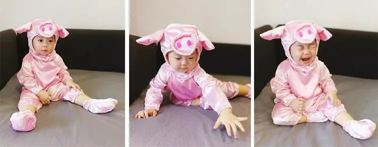 New Arrival High Quality Baby Boys Girls Halloween Dinosaur Costume Romper Kids Clothing Set Toddler Co-splay Triceratops