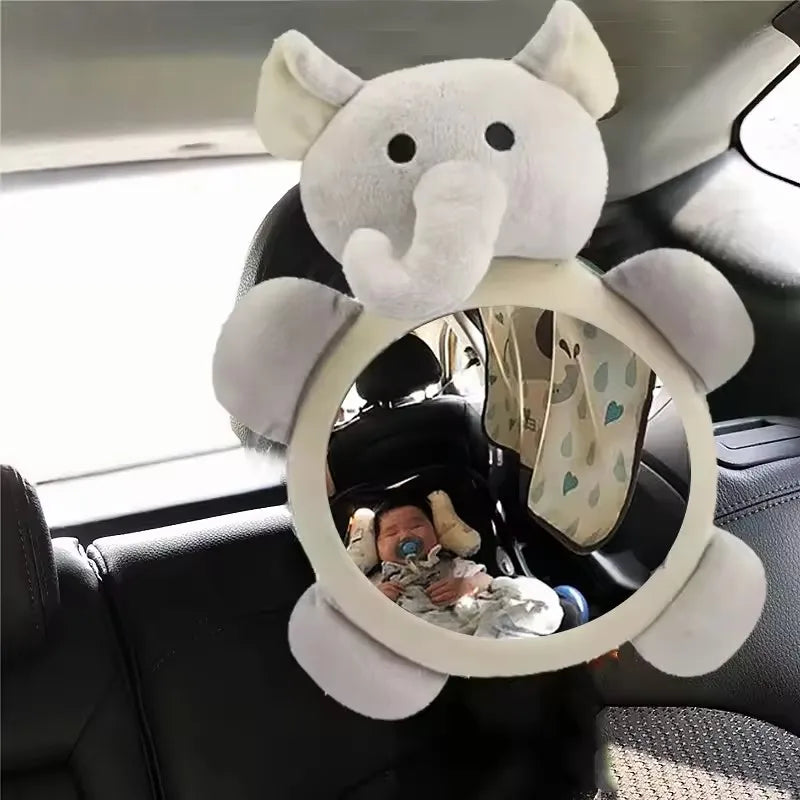 Baby Car Mirror Safety Car Seat Rear Facing Car Seat Mirror Wide Crystal Clear View Shatterproof Car Kids Monitor Accessories
