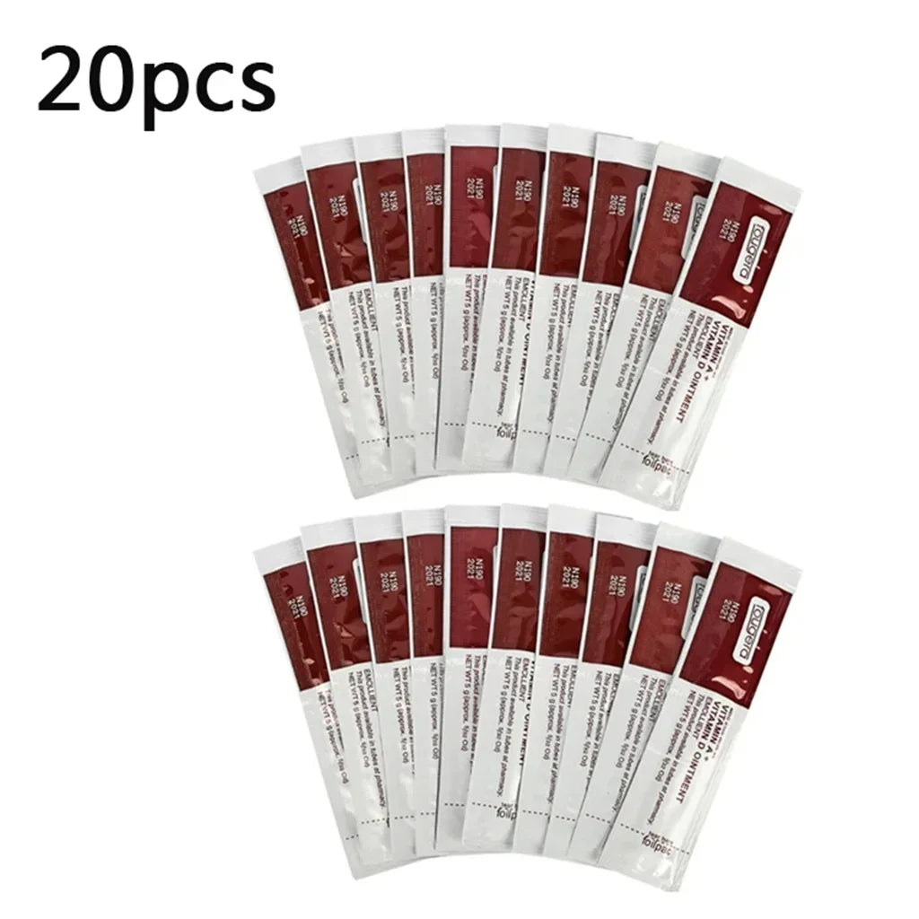 20/100pc Tattoo Aftercare Cream Care Lotion Anti Scar Vitamin Ointment Permanent Makeup  Supplies Eyebrow Eyeliner Lips Cream 5G