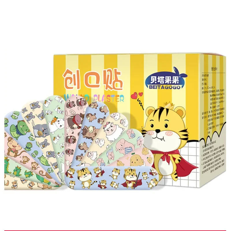 50/100/300/500Pcs First Aid Bandage Adhesive Plaster Wound Hemostasis Sticker Band Aid Stickers for Kids Children Emergency Kit