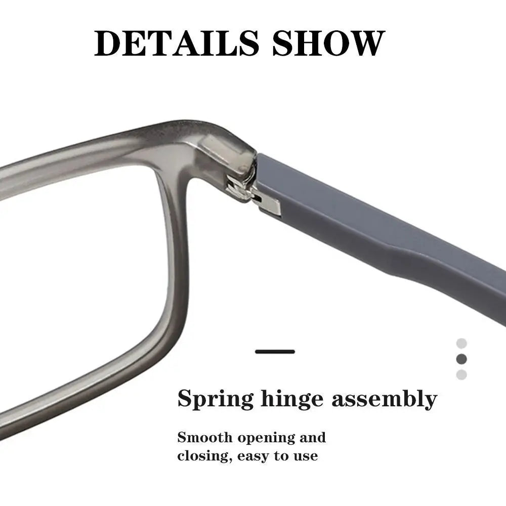 New TR90 Anti-blue Light Multifocal Reading Glasses Men Women Progressive Near Far Eyewear Ultralight Sports Farsight Eyeglasses