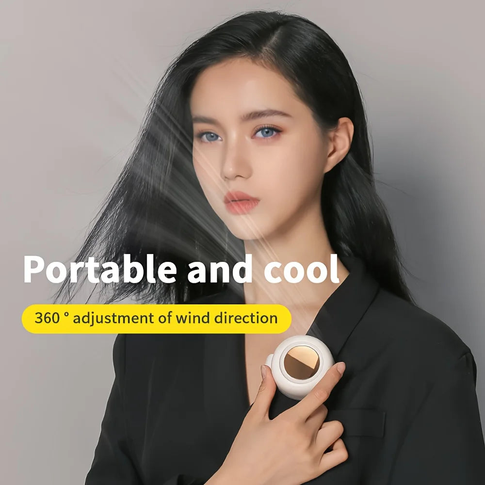 2026 Summer Clip-On Small Fan 360° Adjustable Lightweight And Portable Fan Suitable For Hands-Free Portable Fans When Going Out