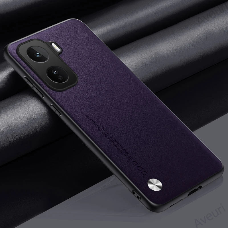 Luxury PU Leather Case For Vivo iQOO Neo 11 Back Cover Silicone Shockproof Full Protection Phone Case For Vivo iQOO Neo11 5G