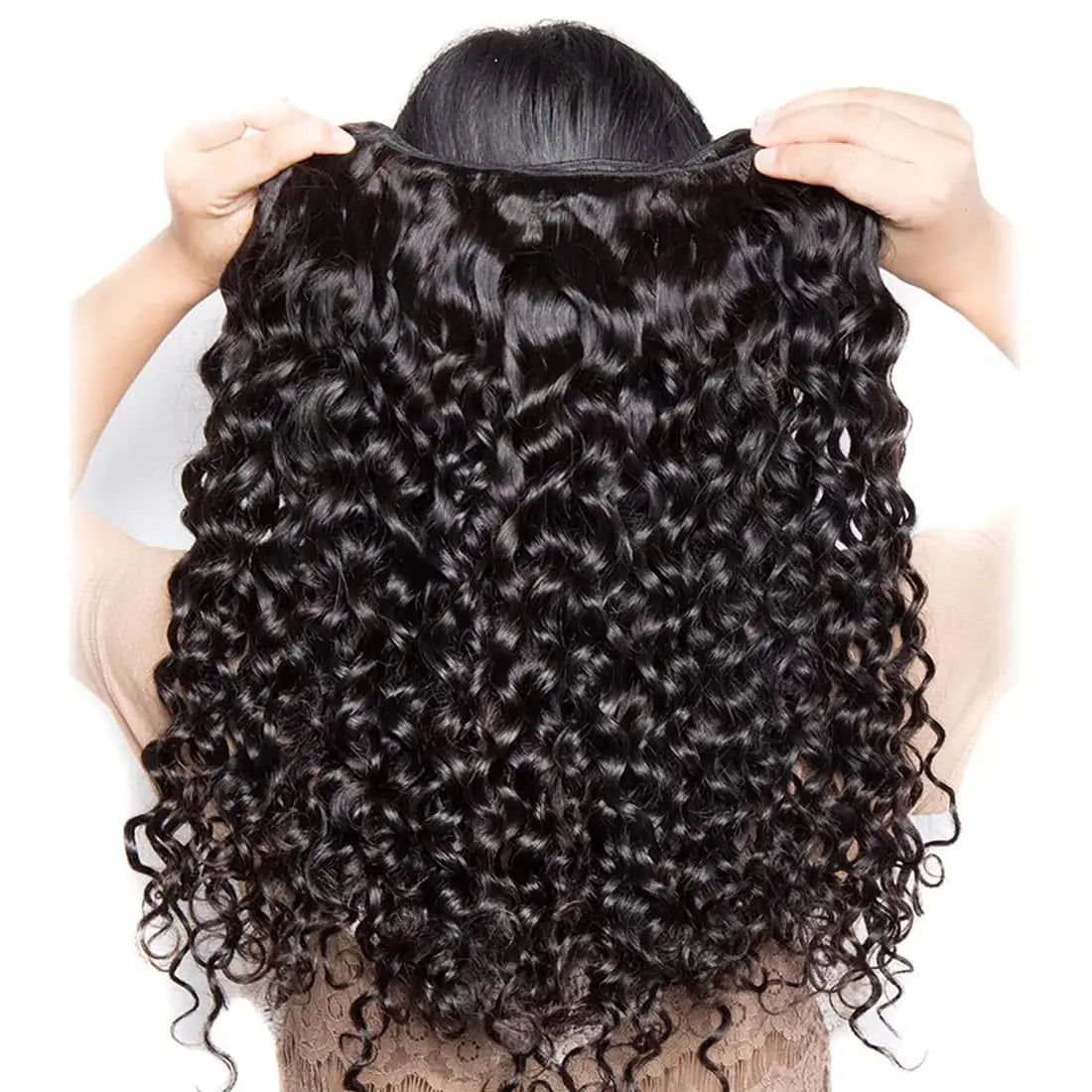 Water Wave Bundles Human Hair Extensions For Women Peruvian Hair Bundle Raw Virgin Hair Unprocessed Human Bundle Curly Hair