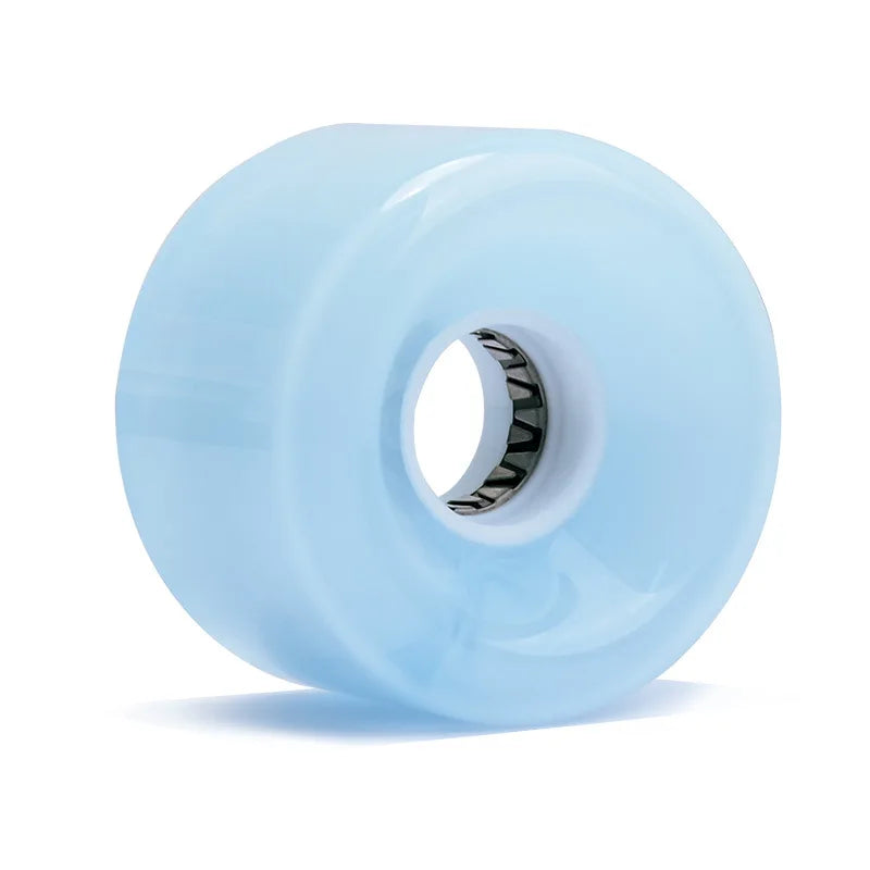 4Pcs/Set Skateboard Wheels Durable 78A PU Surfskate Wheel Flashing Longboard Wheel 65x43mm