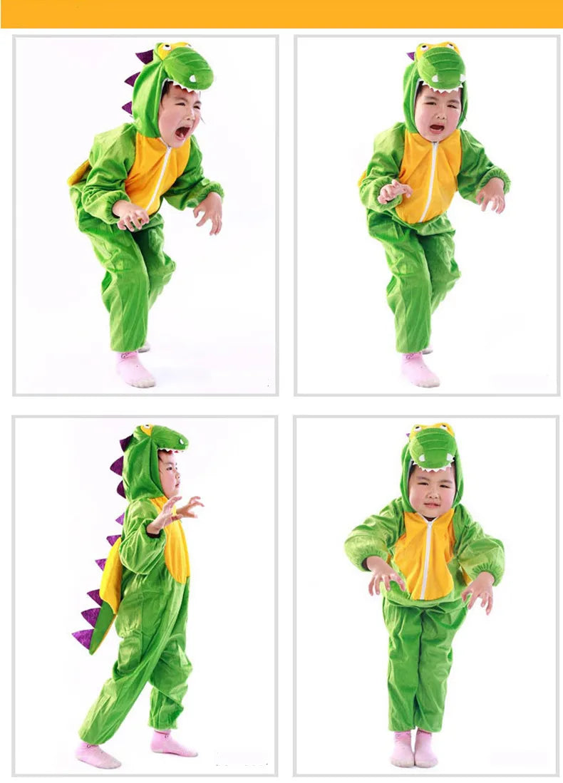 Halloween Children Dinosaur Costume Boy Dragon Costume Party Kid's Fancy Animal cloting Cute cloths