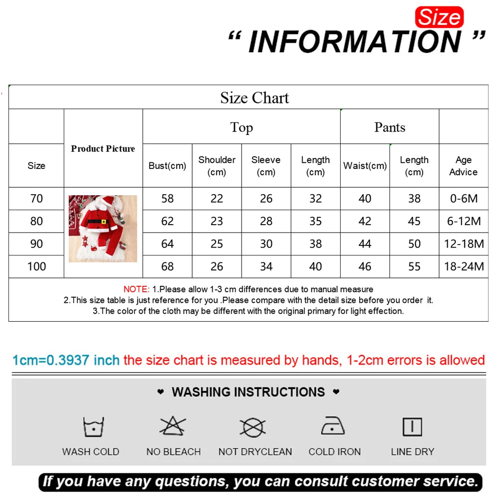 Baby Christmas Clothes Sets Winter Plush Fleece Santa Claus Coat and Velvet Pants Toddler Christmas Outfits New Year Costumes