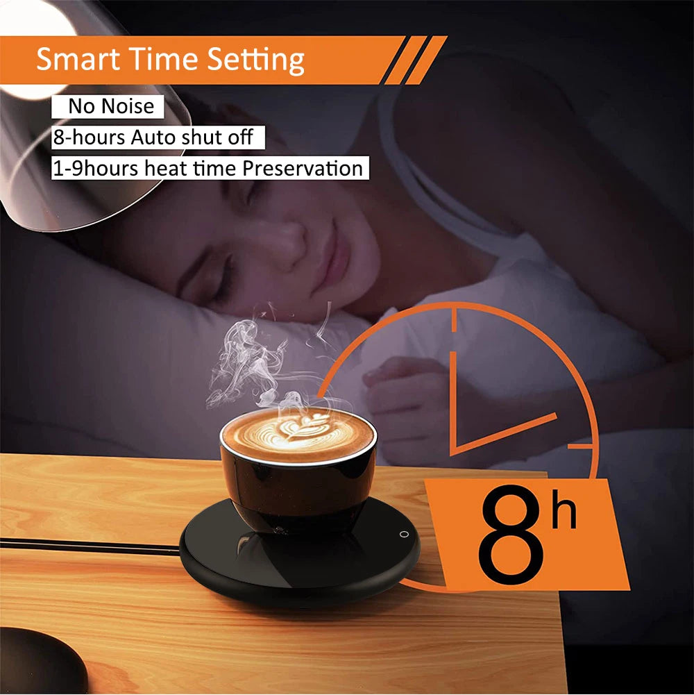 Mug Warmer Cup Heater Mini USB Cup Warmer Electric Thermostatic Coaster Coffee Milk Tea Water Heating Pad Constant Warming Mat