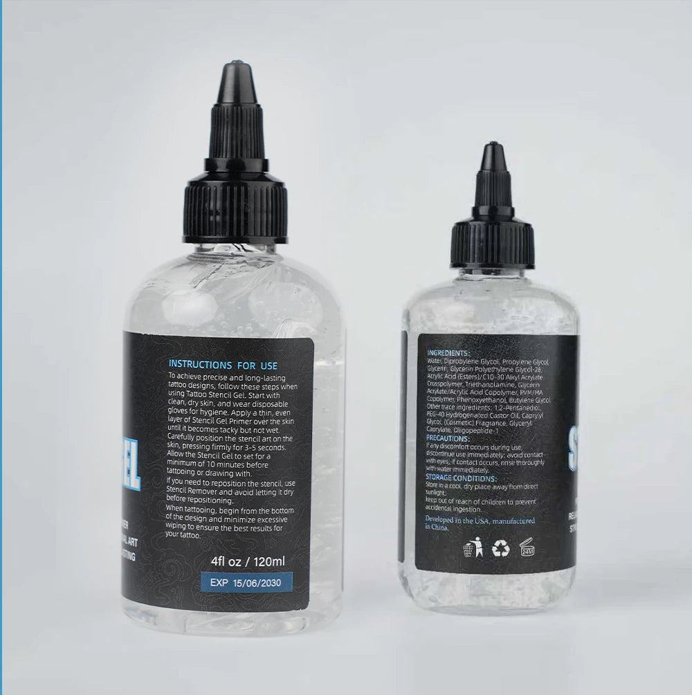 250/120/30ML Tattoo Transfer Gel Thermal Copier Professional Tattoo Stencil Magic Stuff Solution Cream Tattoo Supply