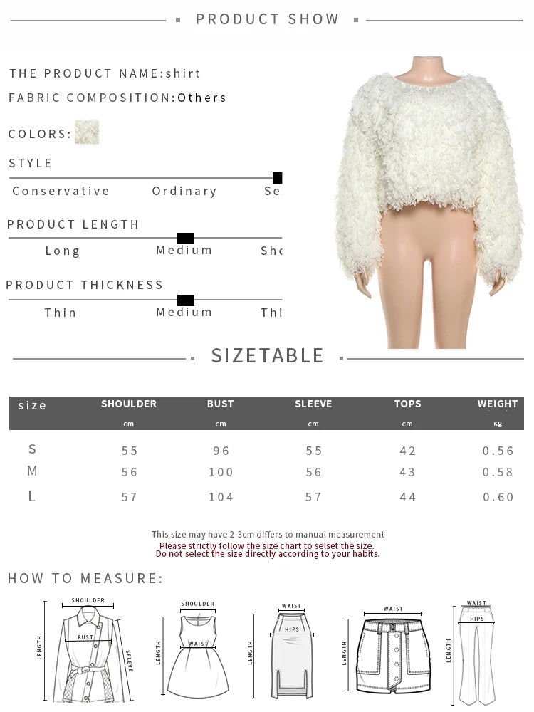 Nibber Street Fashion 2 Piece Set Woman o-Neck Full Sleeve Furry Tassel Sweater+Turtleneck Skinny Romper Causal Elegant Outfits