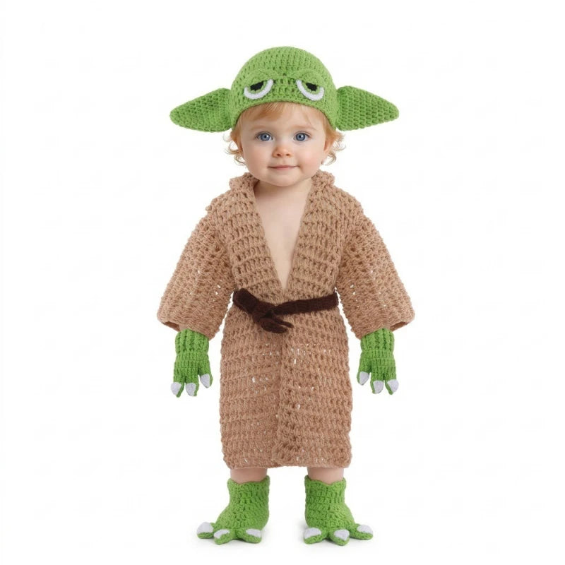 Halloween Cosplay Outfit Baby Costume Newborn Studio Photoshoot Prop Cute Soft Clothing for Baby Photography Shooting