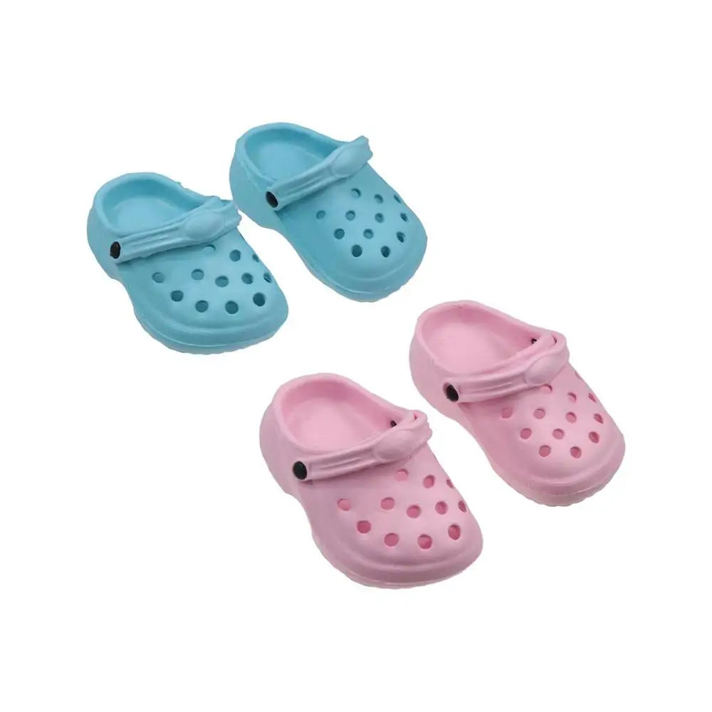 1 Pair Non-slip Pet Sandals Soft-soled Comfortable Dog Hole Shoe Wear-resistant Breathable Dog Rain Boots for Cats