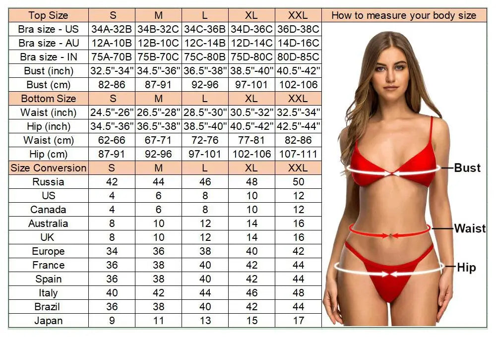 S - XXL Flag Printed Halter Bikini Female Swimsuit Women Swimwear Two-Pieces Bikini Set Padded Bather Bathing Suit Swim V7570