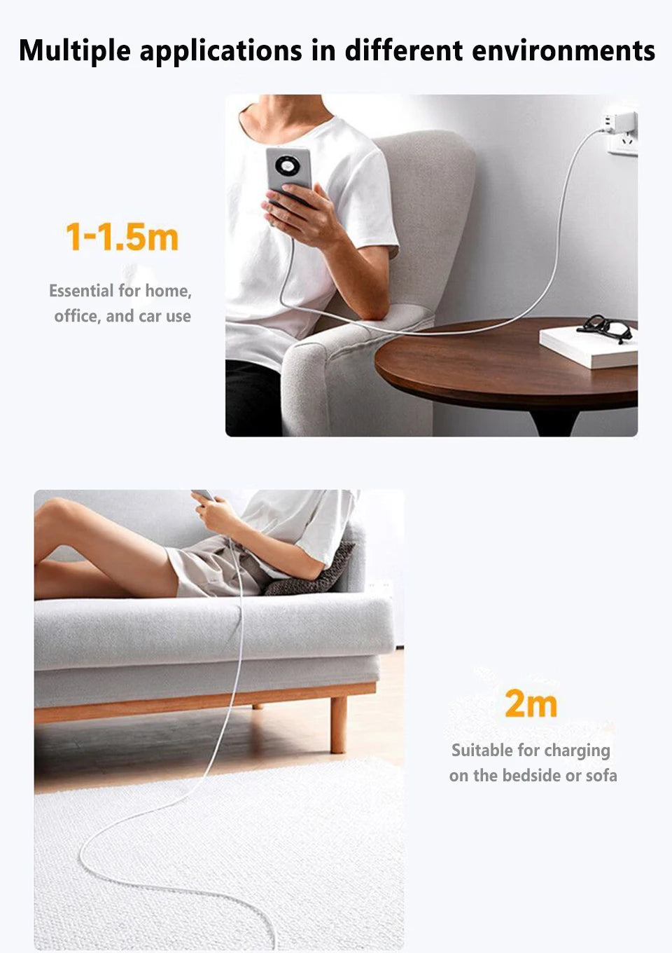 Original 120W Usb C Cable XIAOMI 100W 90W Hyper Fast Charging Cables Xiaomi 17 Pro Max 15 Ultra 14 T 13 Poco X8 F8 Redmi Turbo 5